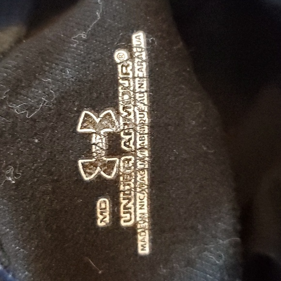 Under Armour Women's mockneck long sleeve base layer, Blue, Medium - Picture 4 of 4